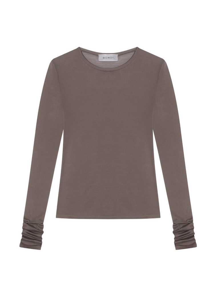LONGSLEEVE SHEER ASH