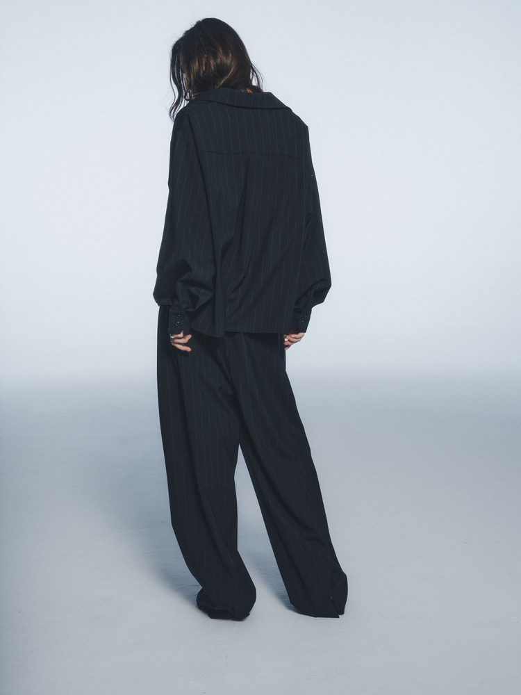 MESA WOOL STRIPES SHIRT