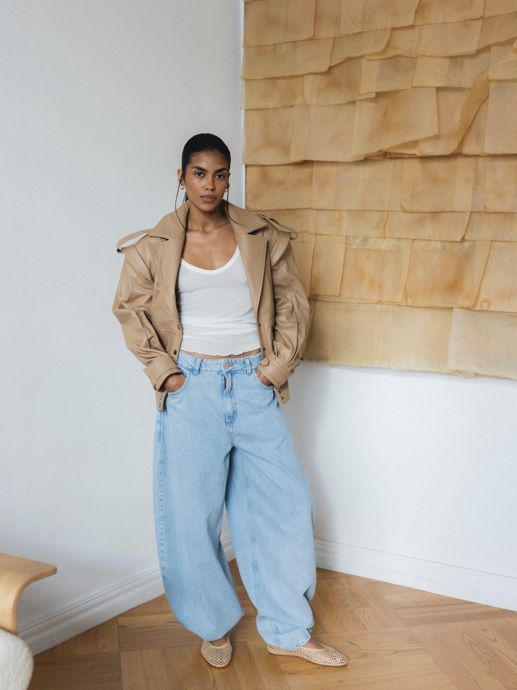 SKATER BLUE REGULAR JEANS