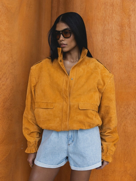 CHARLIE COGNAC LEATHER JACKET