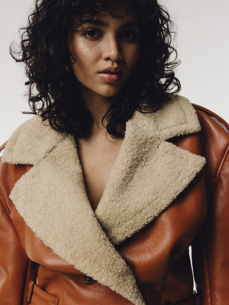 FARIS CAMEL JACKET