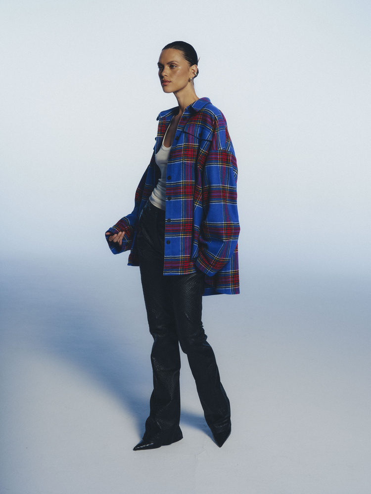 GRUNGE WOOL SHIRT