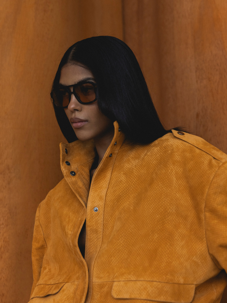 CHARLIE COGNAC LEATHER JACKET