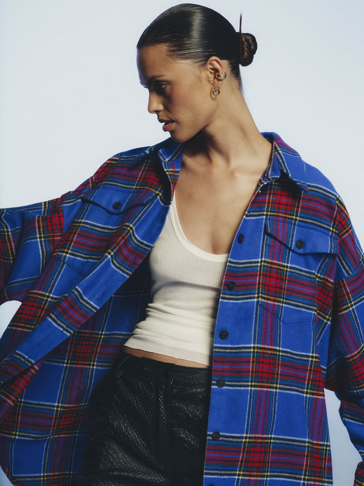 GRUNGE WOOL SHIRT