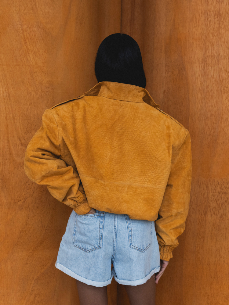 CHARLIE COGNAC LEATHER JACKET
