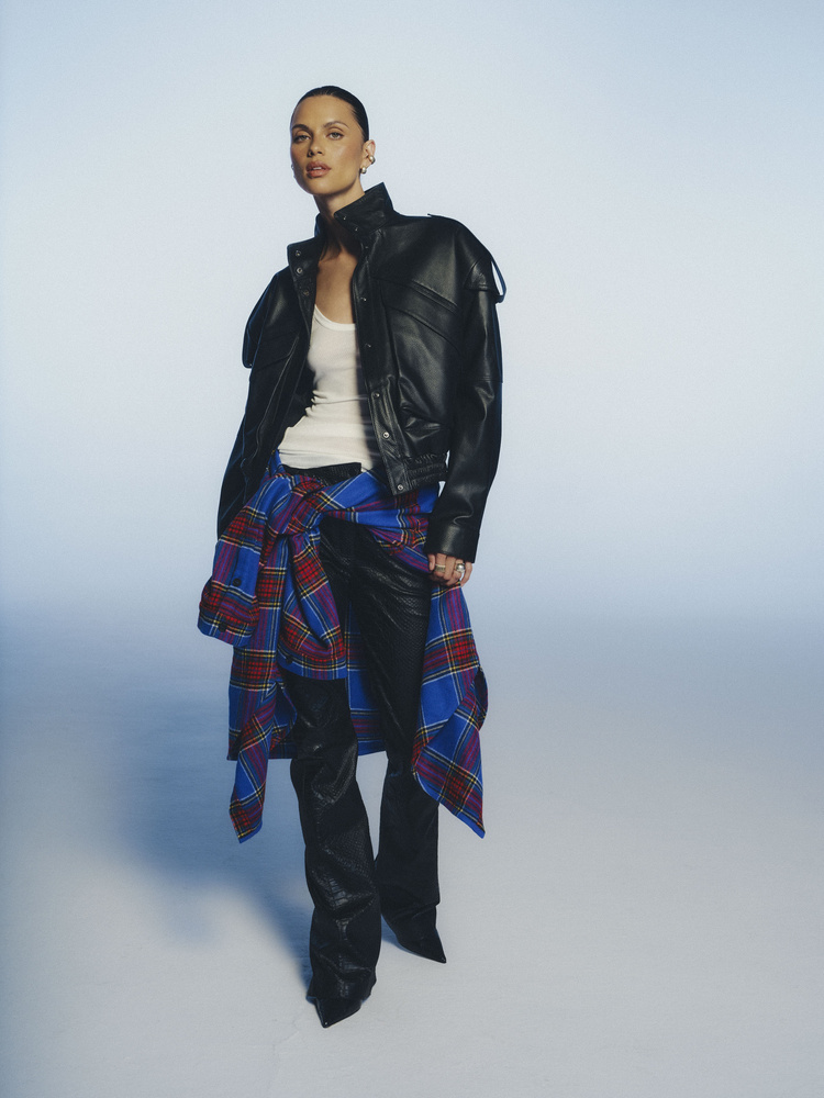 NASH NERO LEATHER JACKET