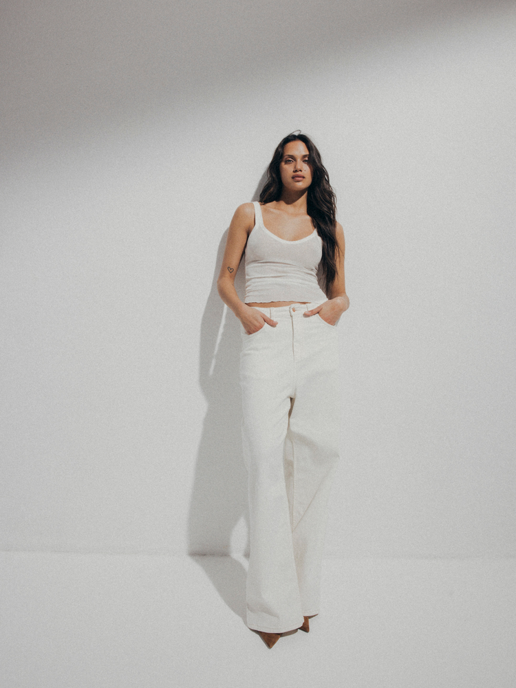 TINI TOP SHEER WHITE