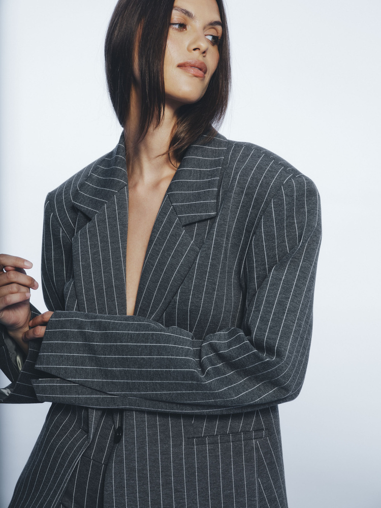CAMDEN GREY BLAZER
