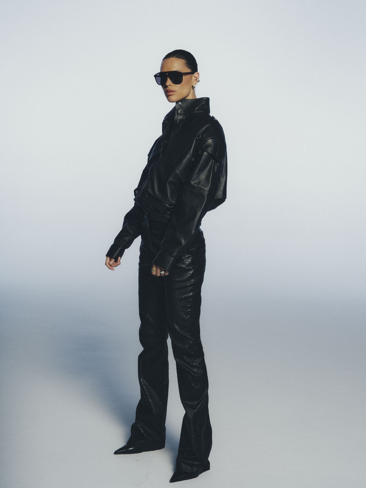 NASH NERO LEATHER JACKET