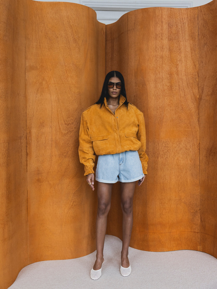 KURTKA SKÓRZANA CHARLIE COGNAC